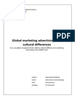 Global Marketing Advertising With Cultural Differences