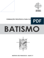 Teologia Do Sacramento Do Batismo