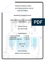 Monografía de Aparatos de Disolución. Trabajo.