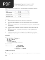 CVP Analysis