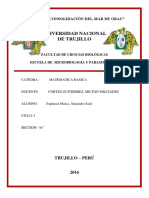 Trabajo de Investigacion Formativa - Matematica Con Microbiologia