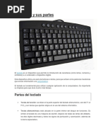 El Teclado y Sus Partes