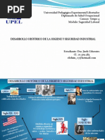 Desarrollo Historico de La HIgiene y Seguridad Industrial