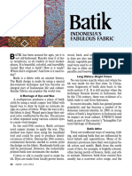 Batik-Indonesia's Fabulous Fabric