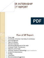 SIP Report Writing Guidelines