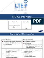 LTE Air Interface