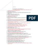 IATF 16949 List of Mandatory Documents