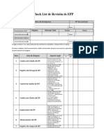 Check List de Inspección de EPP (Administrativo) v.2