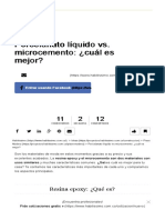 Porcelanato Liquido Vs Microcemento Cual Es Mejor