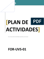 Plan de Actividades Gubert Flores