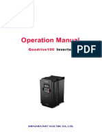 GD100 Operation Manual