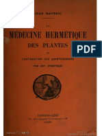 1912 Maveric Medecine Hermetique Des Plantes