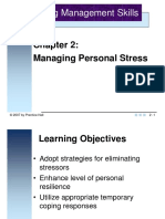 Developing Management Skills: Managing Personal Stress