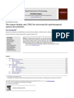 The Tongue Display Unit (TDU) For Electrotactile Spatiotemporal Pattern Presentation