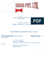 PLC & SCADA Training Report