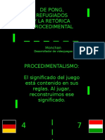 Josué Monchán - de Pong Refugiados y La Retorica Procedimental