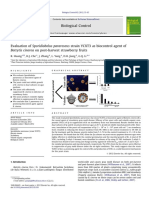 Evaluation of Sporidiobolus Pararoseus Strain YCXT3 As Biocontrol Agent of Botrytis Cinerea On Post-Harvest Strawberry Fruits