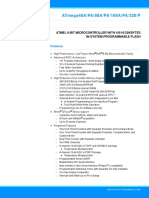 Atmel 8271 8 Bit AVR Microcontroller ATmega48A 48PA 88A 88PA 168A 168PA 328 328P - Datasheet - Summary PDF