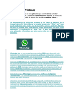 Definición de WhatsApp