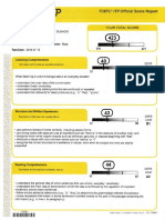 Sertifikat TOEFL ITP 2