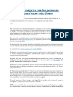 Seis Frases Mágicas Que Las Personas Ricas Usan para Hacer Más Dinero