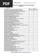 Registros 4 Competencia Curricular Ciclo 2