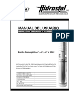 Manual Bomba Sumergible 4 6 8 v.g.04 10