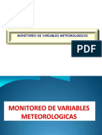 Monitoreo de Variables Meteorologicas