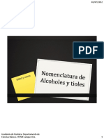 5 Nomenclatura Alcoholes y Tioles PDF