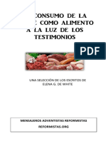 El Consumo de La Carne A La Luz de Los Testimonio