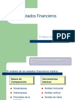 Analisis de Estados Financieros