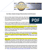 Fact Sheet - Rare Earth Elements - Strategic Minerals