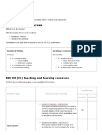 Trinity College London - IsE III (C1) Resources