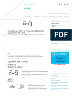 Symbols For Valves, Pumps and Electrical Equipment On Ship - Marinersgalaxy
