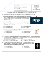 F) 1º-2º-3º Ano - Alongamento e Planos Do Corpo Mexidos