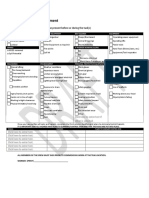 Pre-Job Hazard/Task Assessment: Check All Applicable Hazards That May Be Present Before or During The Task(s)