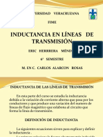 Inductancia en Lineas de Transmision