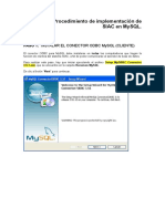 05 Cliente Configurar Conector ODBC MySQL