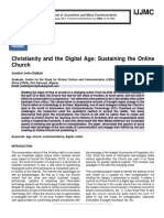 Christianity and The Digital Age: Sustaining The Online Church