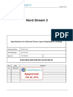 Specification For External 3LPE