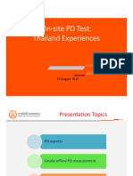 PD Test at Site