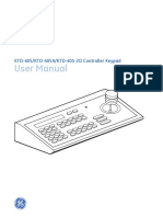 KTD-405 405A 405-2D Controller Keypad User Manual