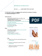 Abdominal Exam