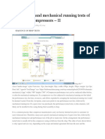 Performance and Mechanical Running Tests of Centrifugal Compressors