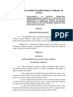 Regulamento Interno Dos Servidores Do TJSP