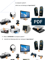 Identify The Following Which Are Not Belongs To Input Device? What Is INPUT DEVICE in Computer System?