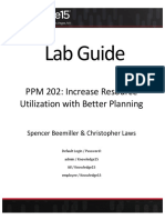 PPM Resource Lab Guide