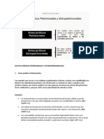 Actos Jurídicos Patrimoniales y Extrapatrimoniales