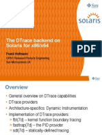 Dtrace Internals x86