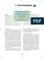 Osmotic Power Generation and Reverse Osmosis Desalination Hybrid System